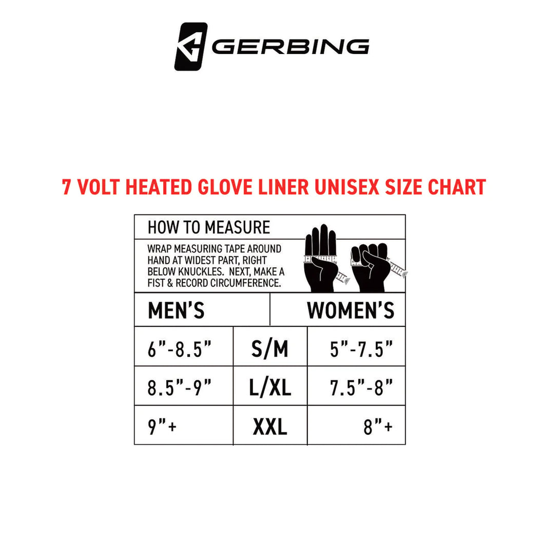 Gerbing Women's 7V Heated Glove Liners