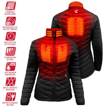 Load image into Gallery viewer, Gerbing 7V Women&#39;s Khione Puffer Heated Jacket 2.0
