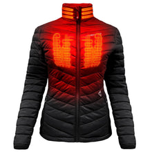 Load image into Gallery viewer, Gerbing 7V Women&#39;s Khione Puffer Heated Jacket 2.0
