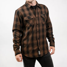 Load image into Gallery viewer, Saturday Night Special Flannel - Brown/Black
